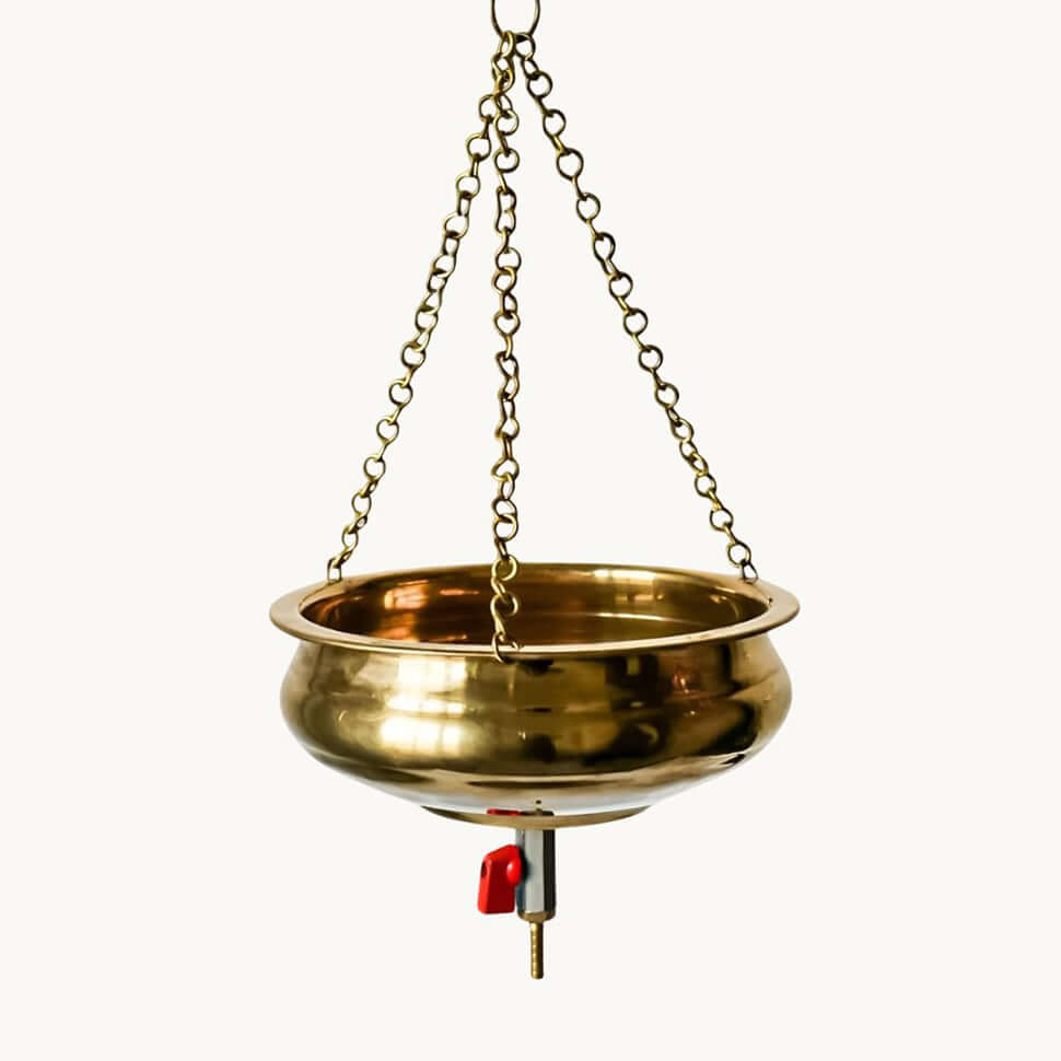 Traditional Shirodhara Brass Pot