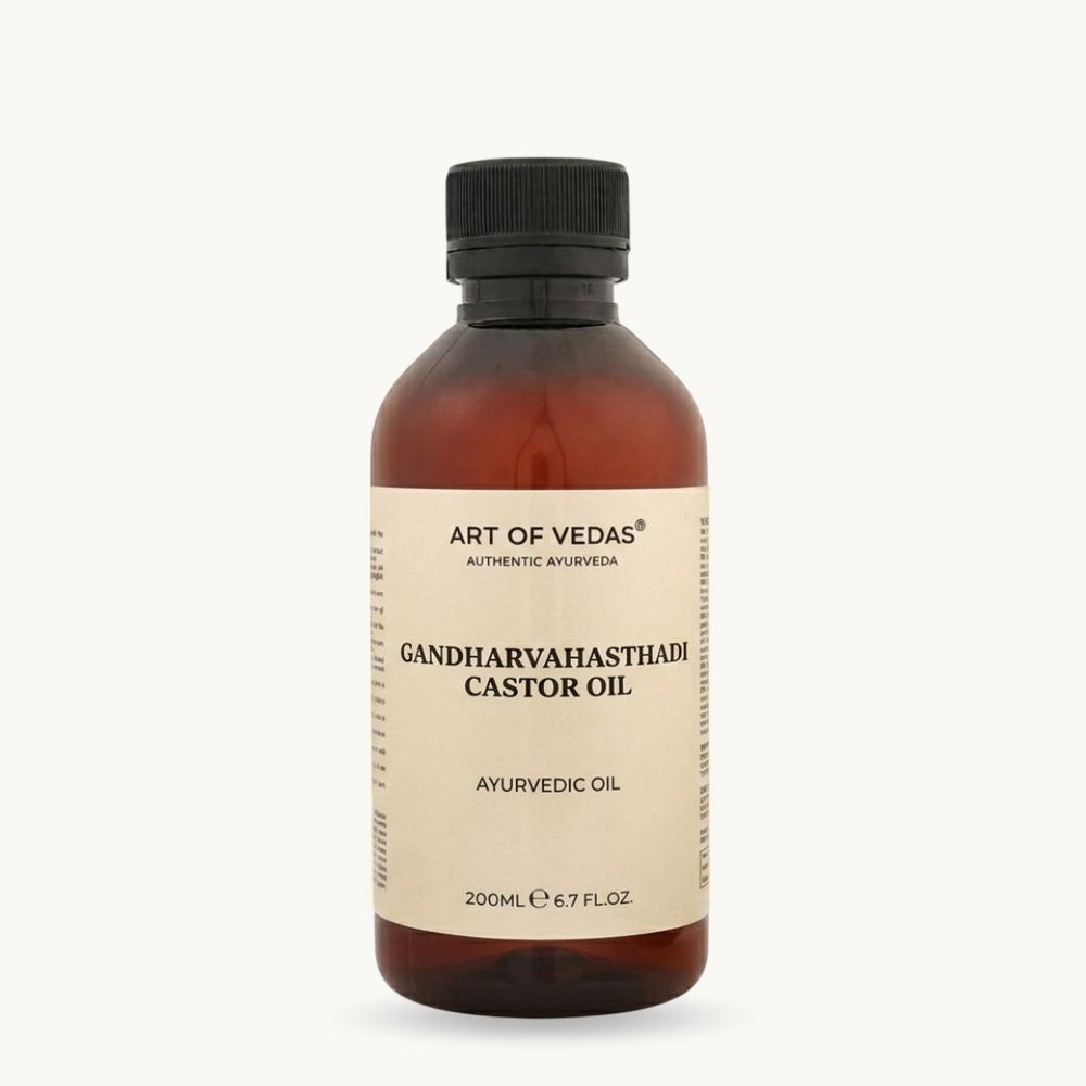 Art of Vedas, Gandharvahasthadi Eranda Thailam, 200 ml, klassisches ayurvedisches Thailam