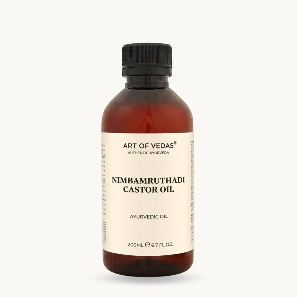 Art of Vedas, Nimbamruthadi Eranda Thailam, 200 ml, klassisches ayurvedisches Thailam