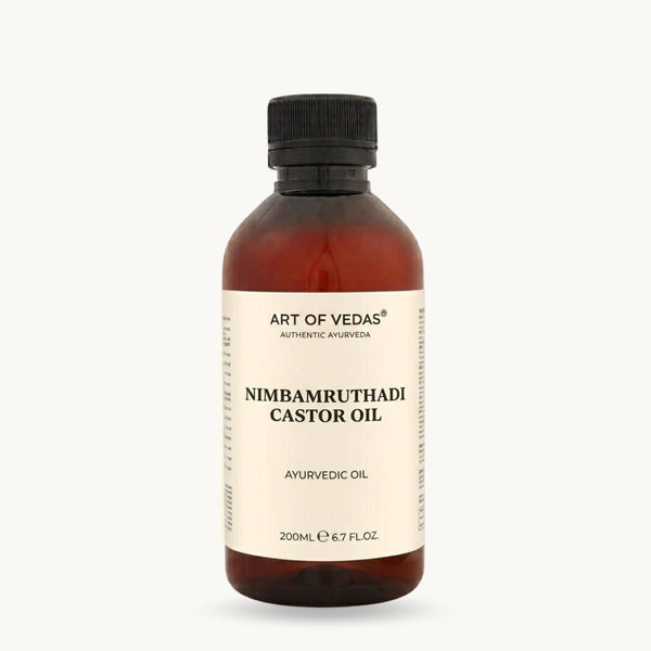Art of Vedas, Nimbamruthadi Eranda Thailam, 200 ml, klassisches ayurvedisches Thailam