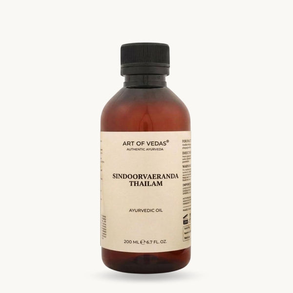 Art of Vedas, Sinduvarairanda Thailam, 200 ml, klassisches ayurvedisches Thailam